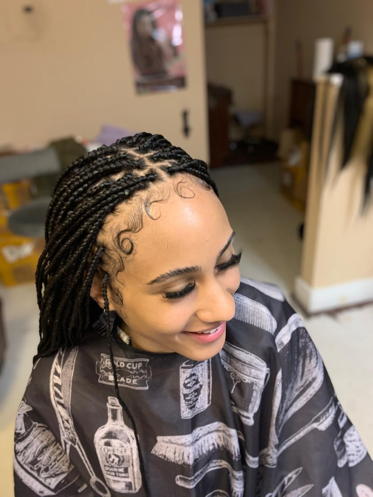 Ashley African Hair Braiding Logo Ashley African Hair Braiding Logo