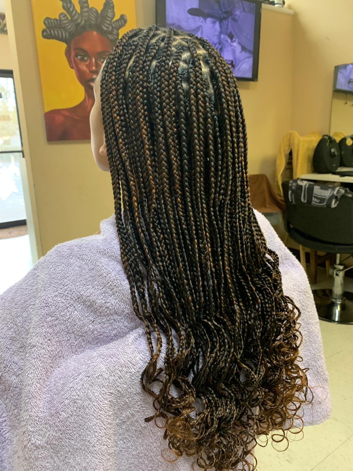 Ashley African Hair Braiding Logo Ashley African Hair Braiding Logo