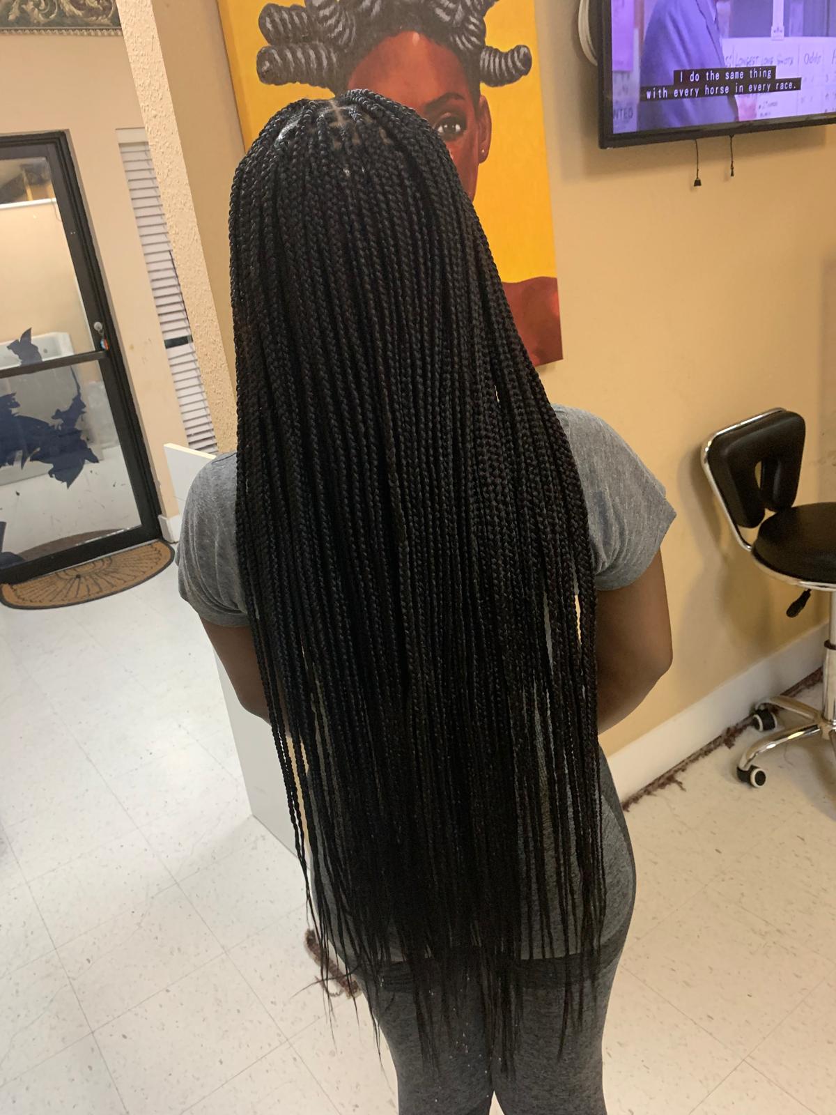 Ashley African Hair Braiding Logo Ashley African Hair Braiding Logo