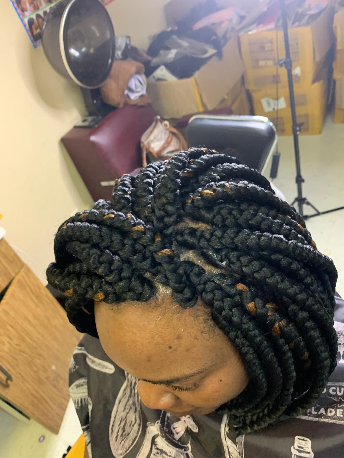Ashley African Hair Braiding Logo Ashley African Hair Braiding Logo