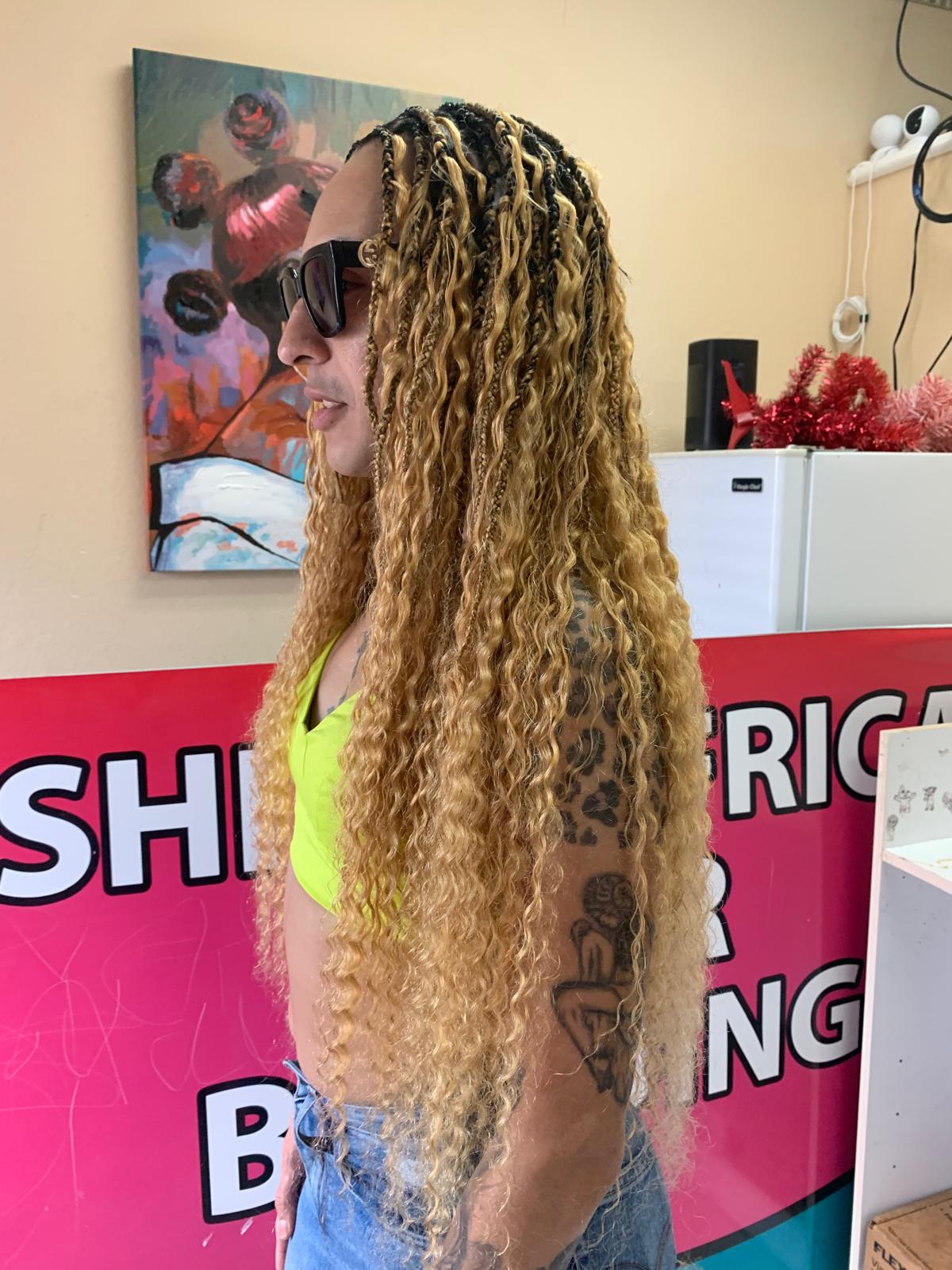 Ashley African Hair Braiding Logo Ashley African Hair Braiding Logo