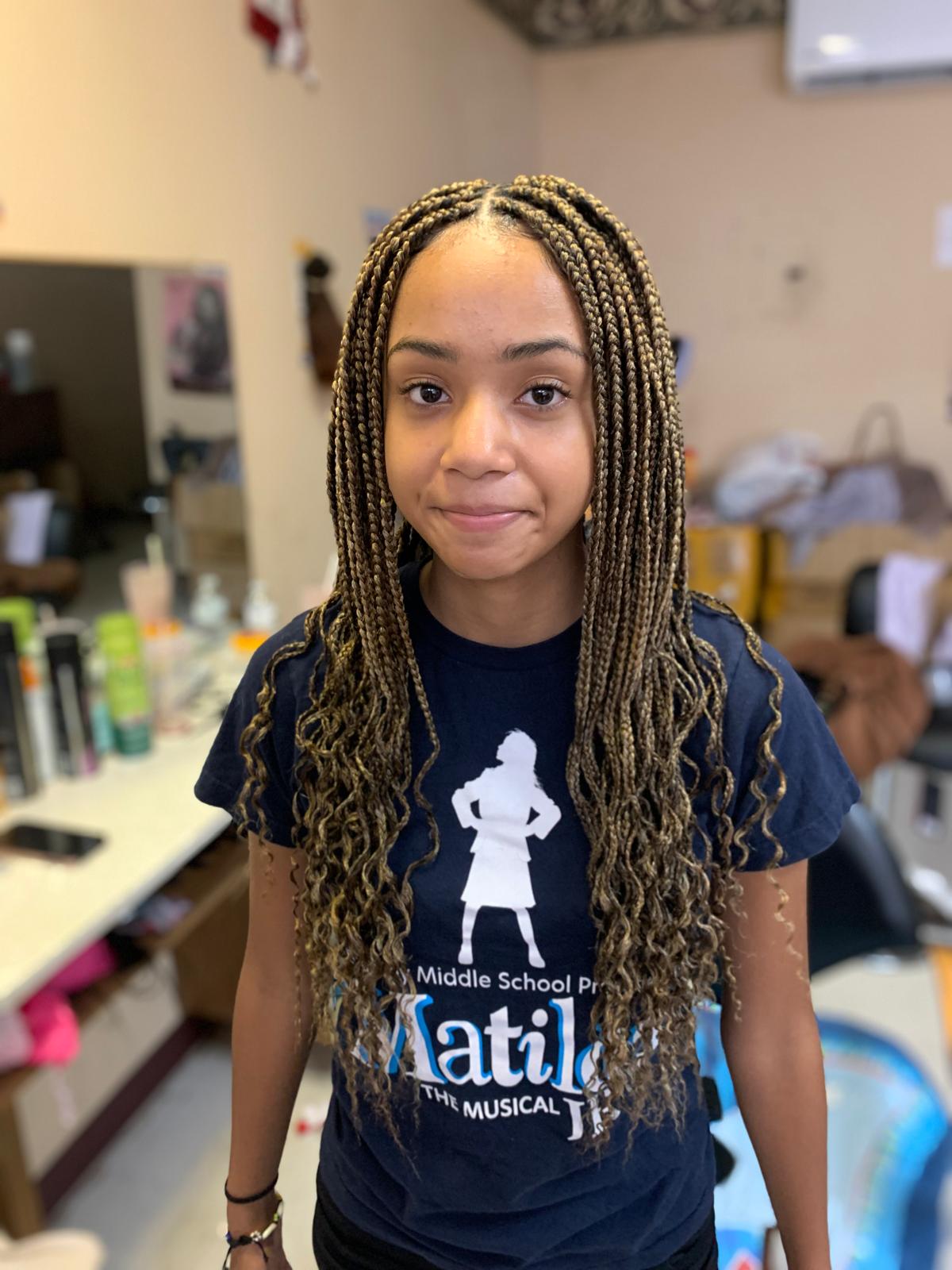 Ashley African Hair Braiding Logo Ashley African Hair Braiding Logo