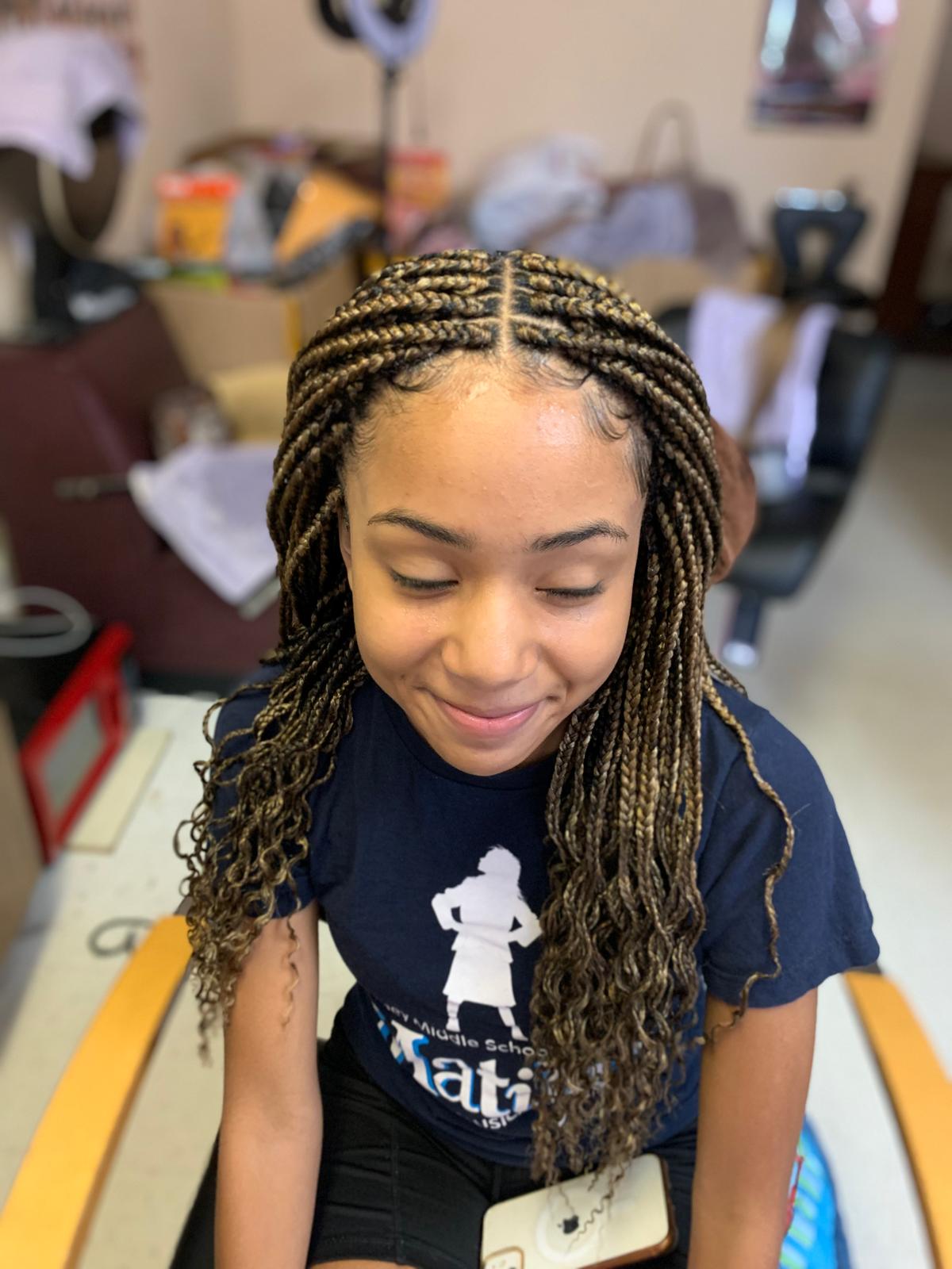 Ashley African Hair Braiding Logo Ashley African Hair Braiding Logo