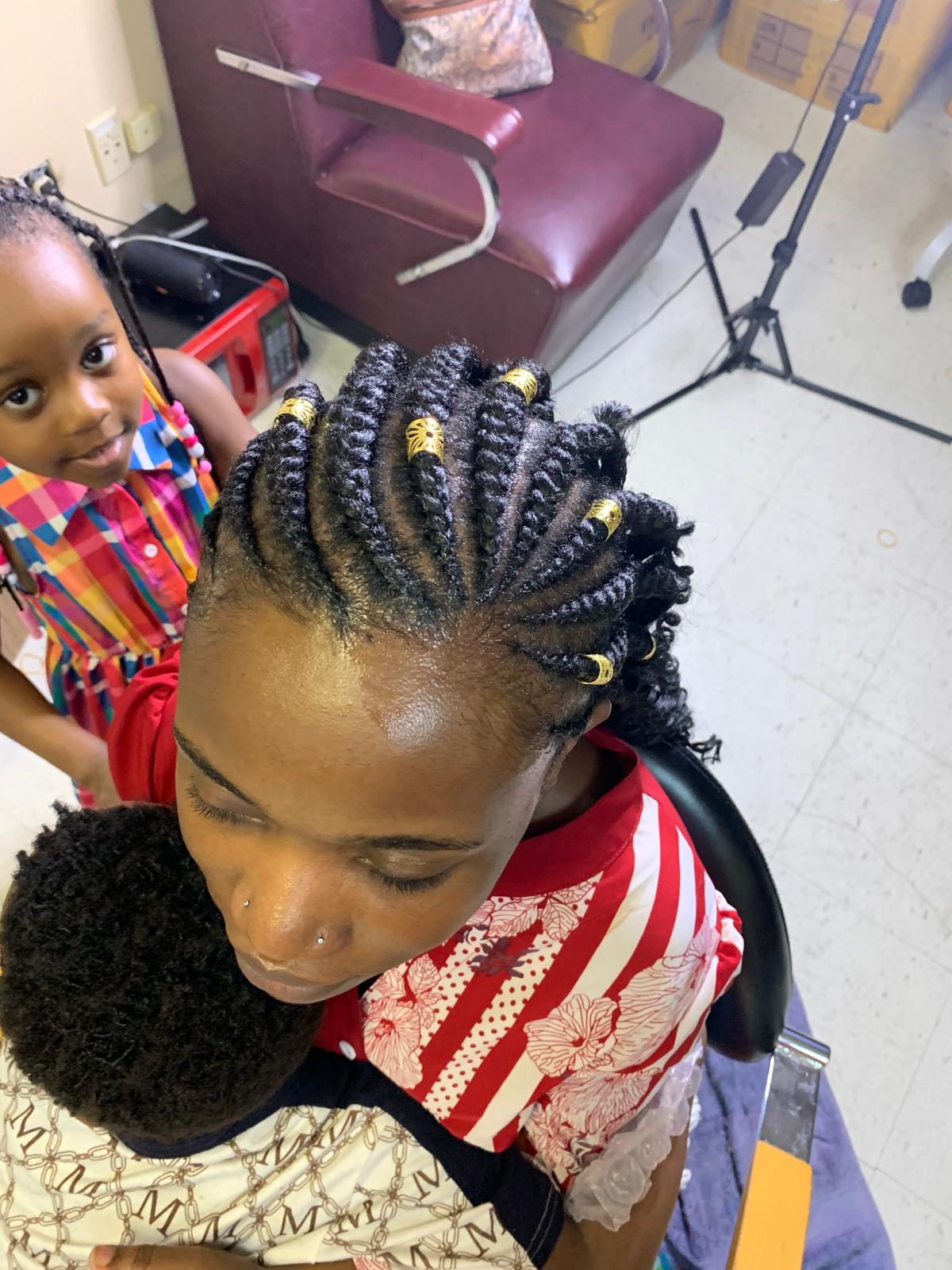 Ashley African Hair Braiding Logo Ashley African Hair Braiding Logo