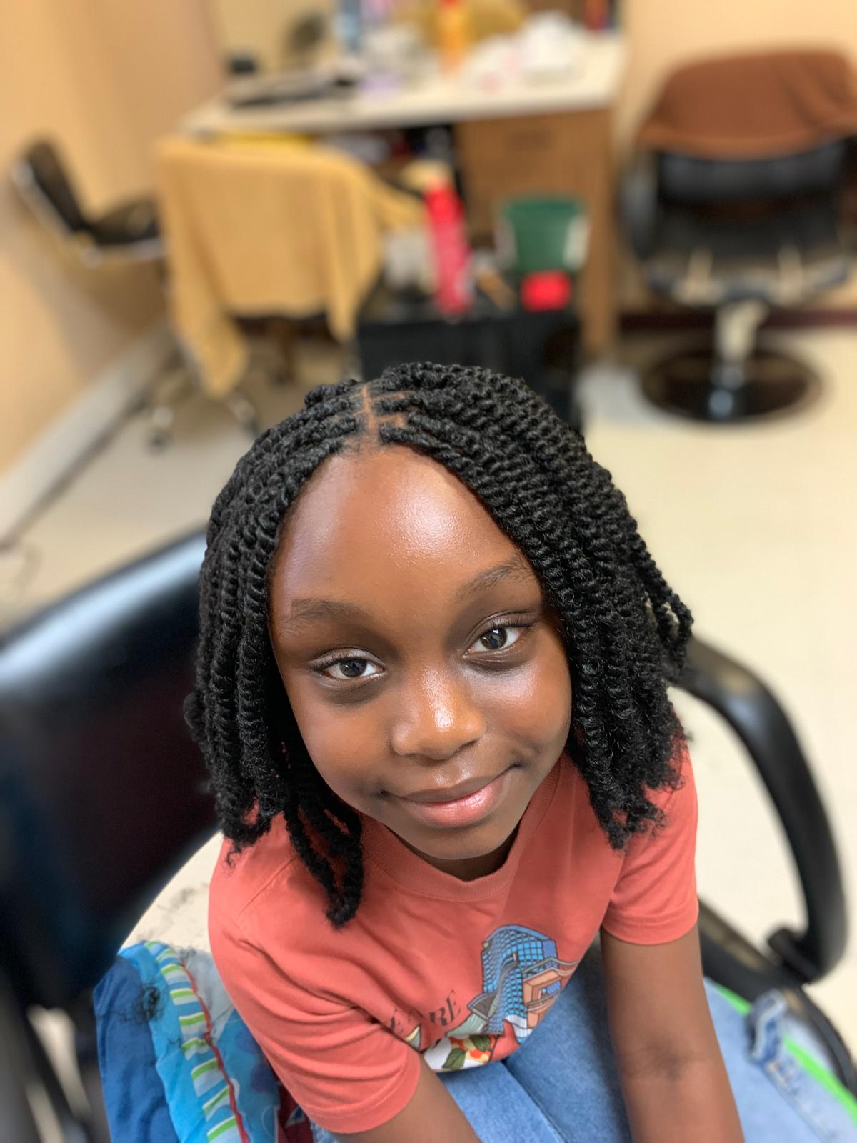 Ashley African Hair Braiding Logo Ashley African Hair Braiding Logo