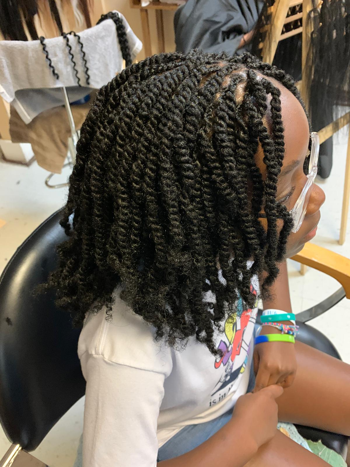 Ashley African Hair Braiding Logo Ashley African Hair Braiding Logo