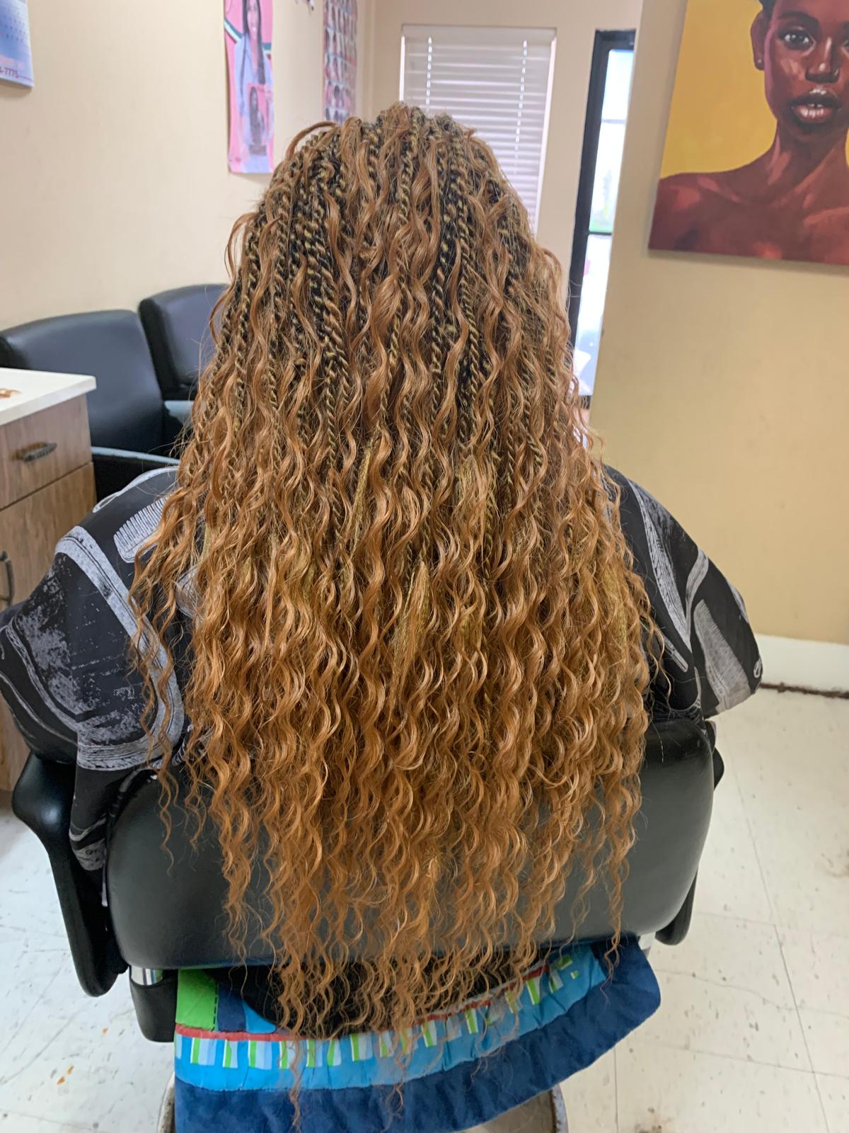 Ashley African Hair Braiding Logo Ashley African Hair Braiding Logo