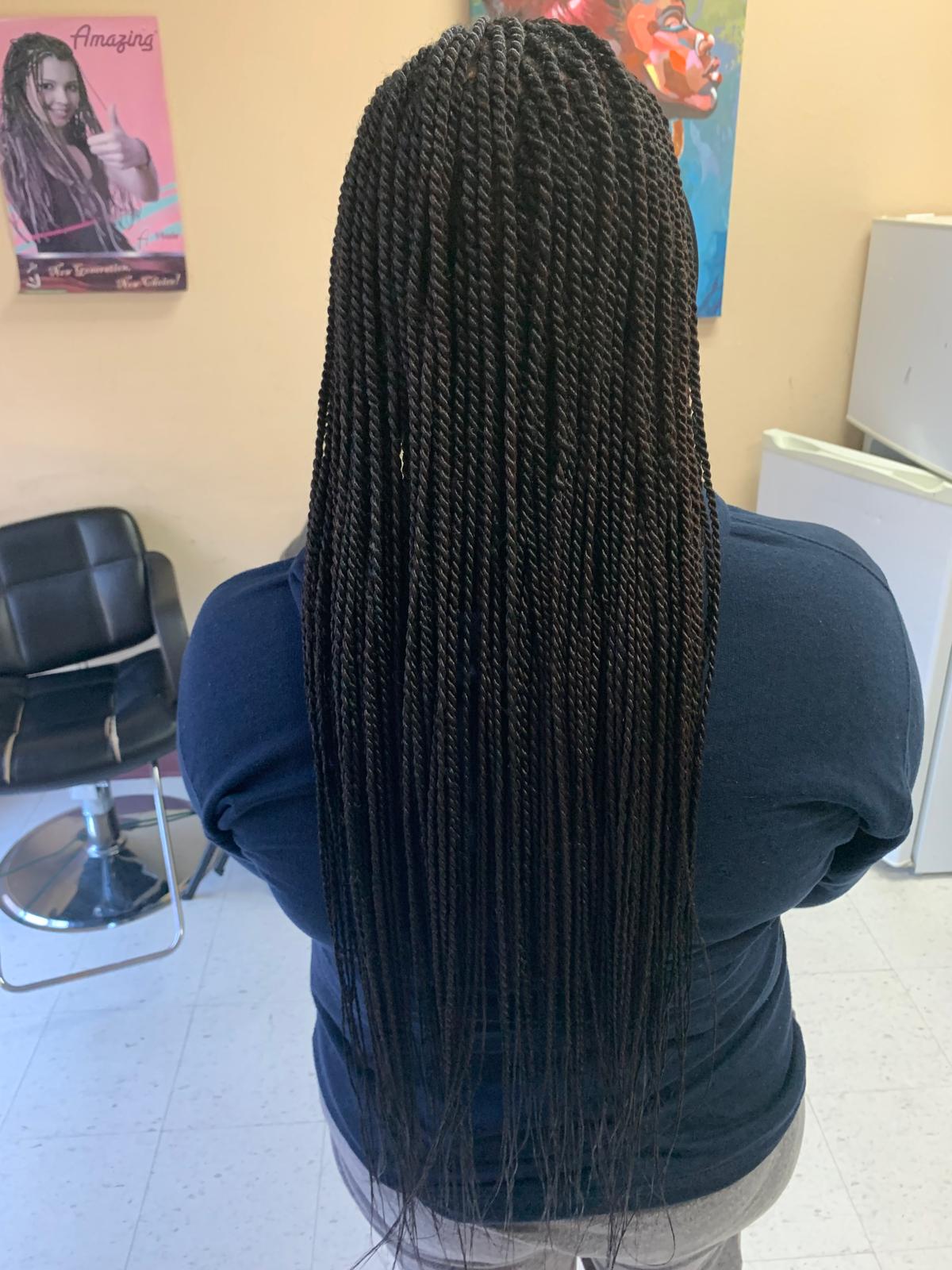 Ashley African Hair Braiding Logo Ashley African Hair Braiding Logo