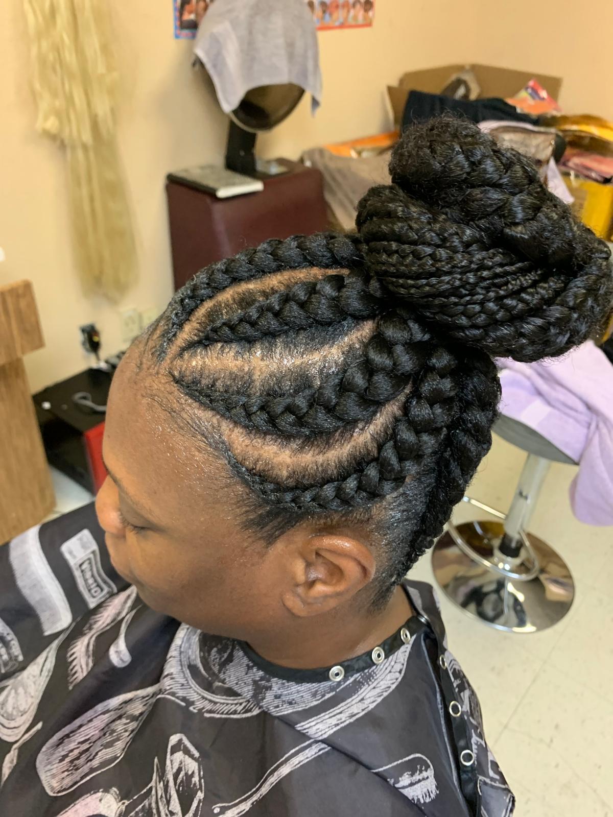 Ashley African Hair Braiding Logo Ashley African Hair Braiding Logo