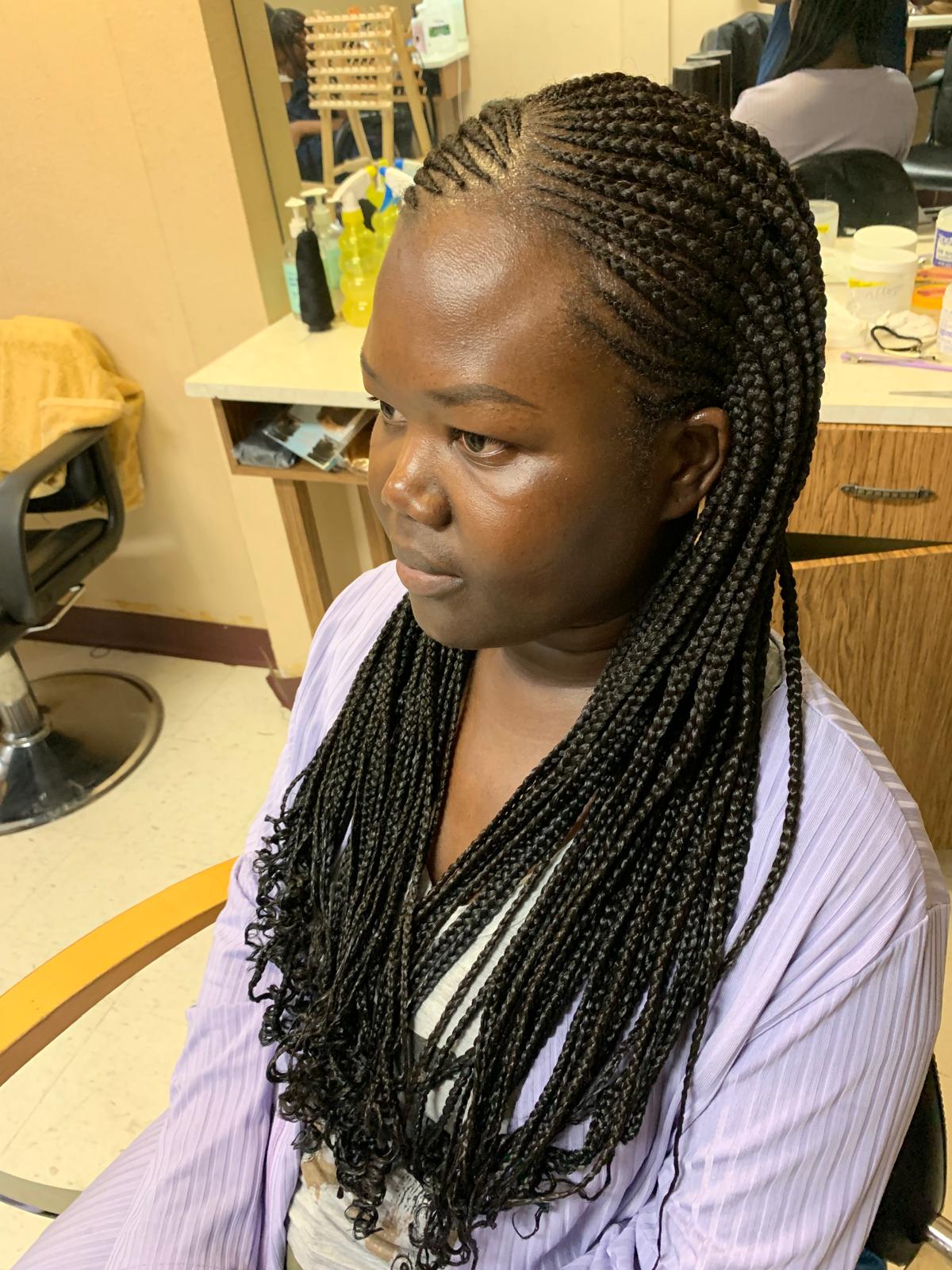 Ashley African Hair Braiding Logo Ashley African Hair Braiding Logo