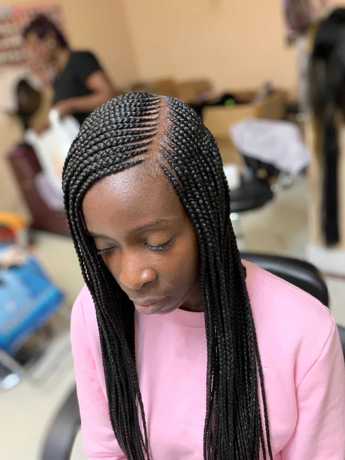 Ashley African Hair Braiding Logo Ashley African Hair Braiding Logo