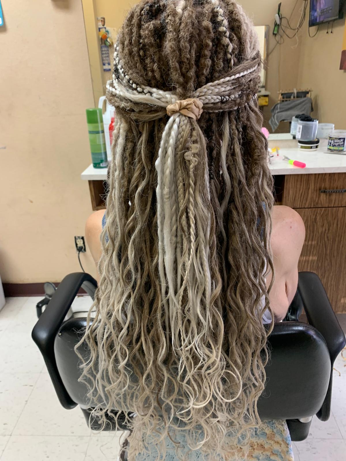 Ashley African Hair Braiding Logo Ashley African Hair Braiding Logo