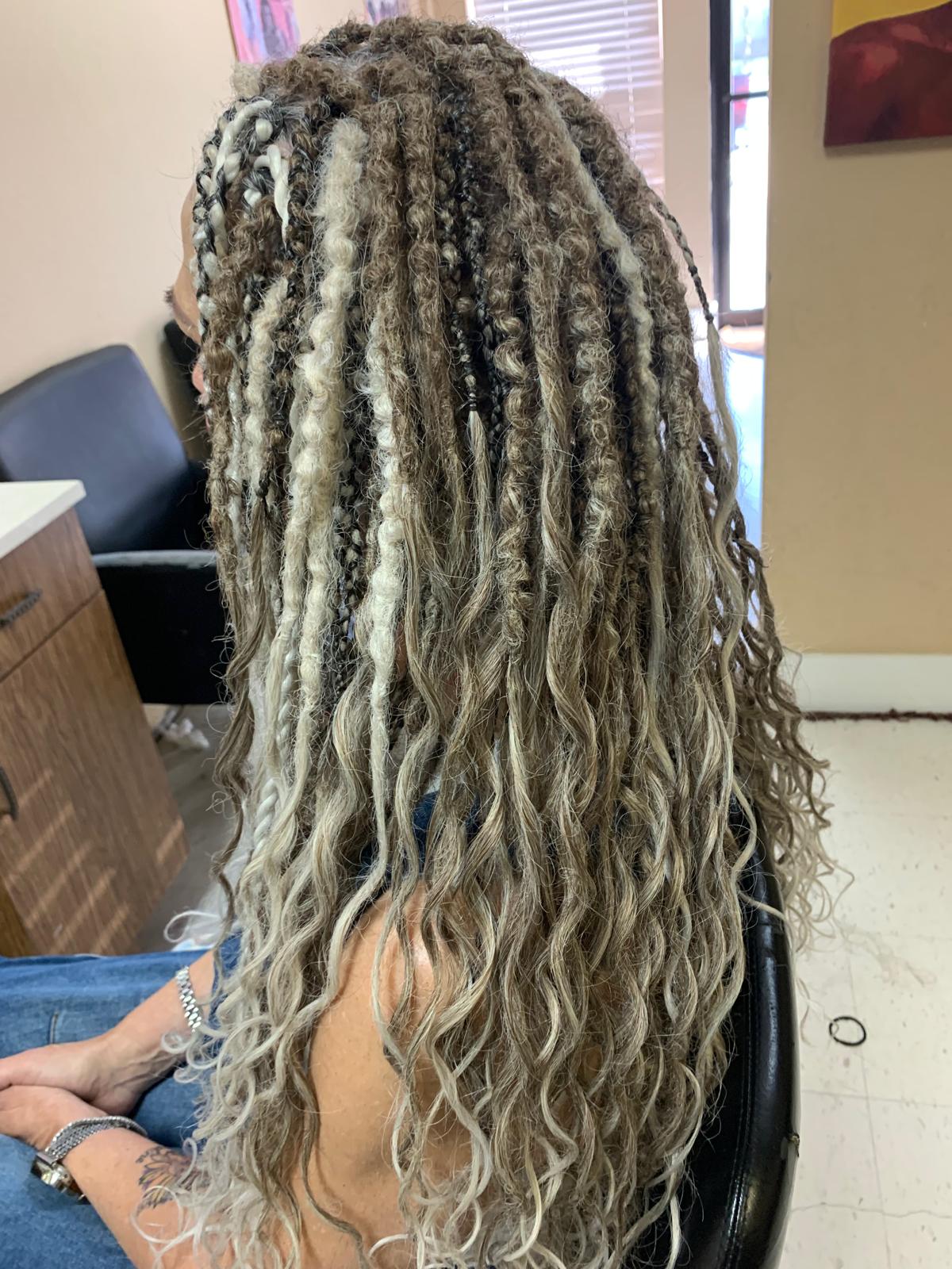 Ashley African Hair Braiding Logo Ashley African Hair Braiding Logo