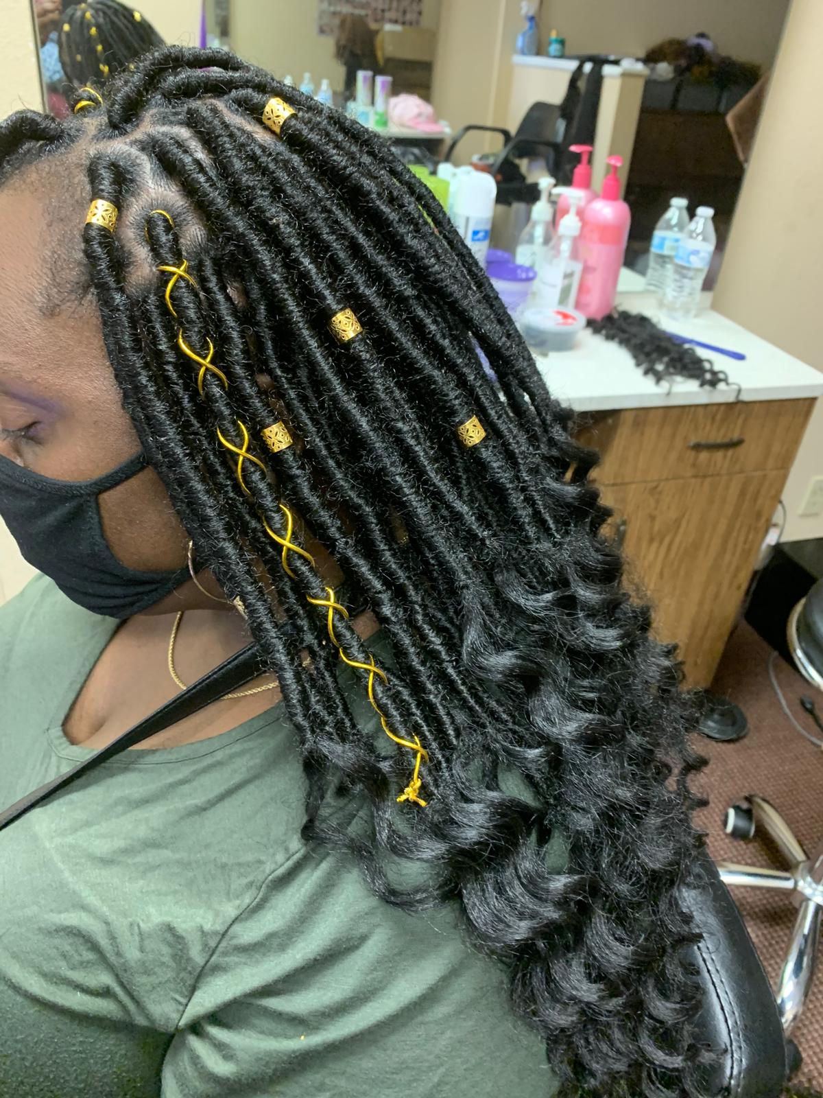 Ashley African Hair Braiding Logo Ashley African Hair Braiding Logo