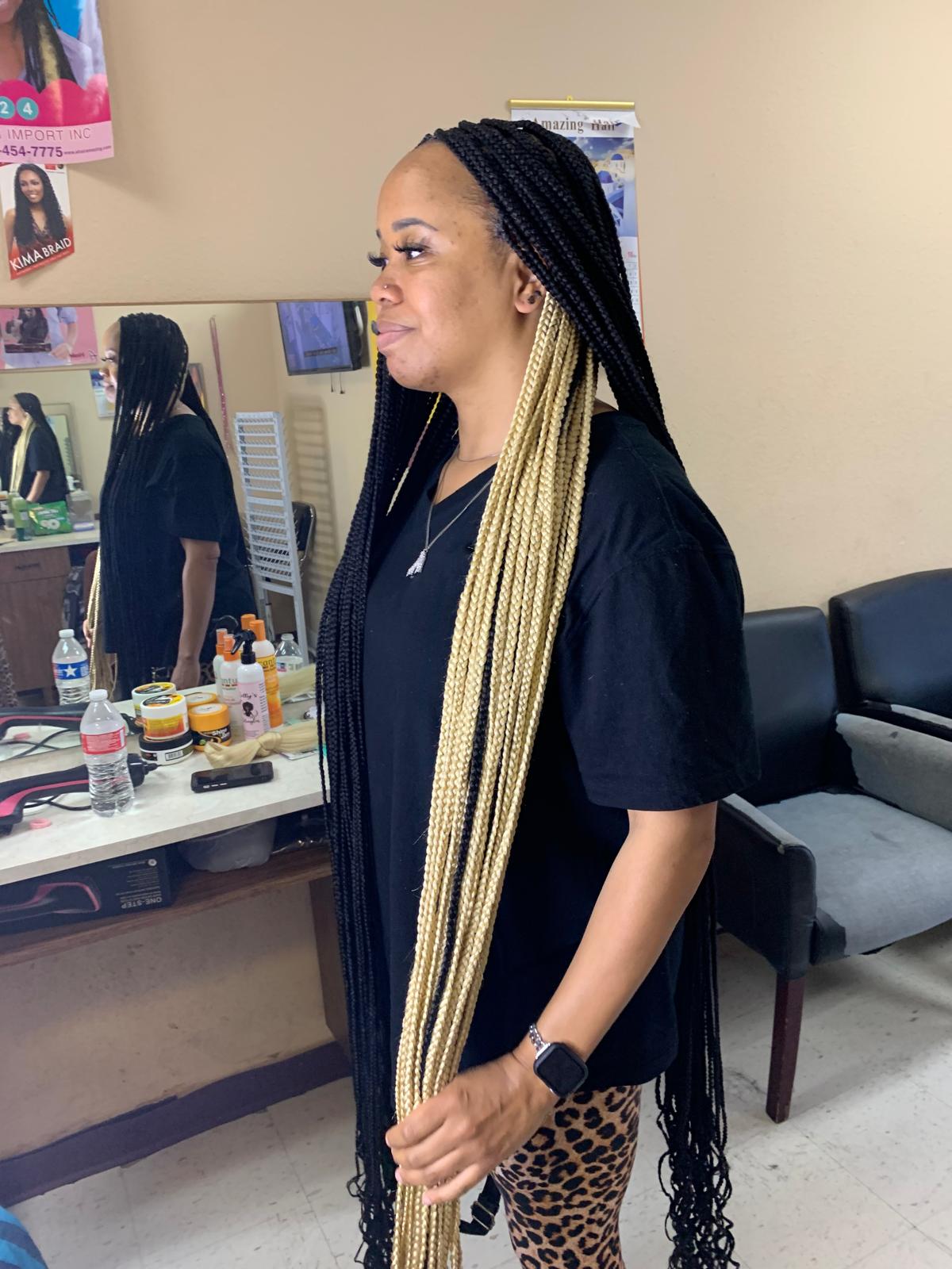 Ashley African Hair Braiding Logo Ashley African Hair Braiding Logo