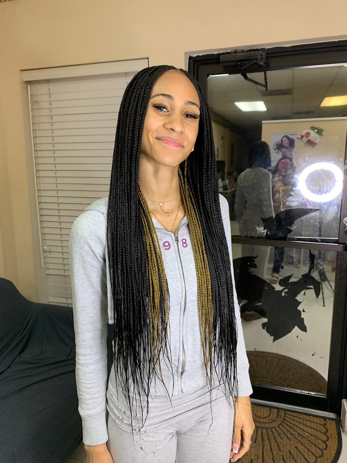 Ashley African Hair Braiding Logo Ashley African Hair Braiding Logo