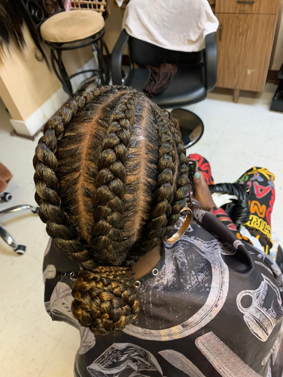 Ashley African Hair Braiding Logo Ashley African Hair Braiding Logo