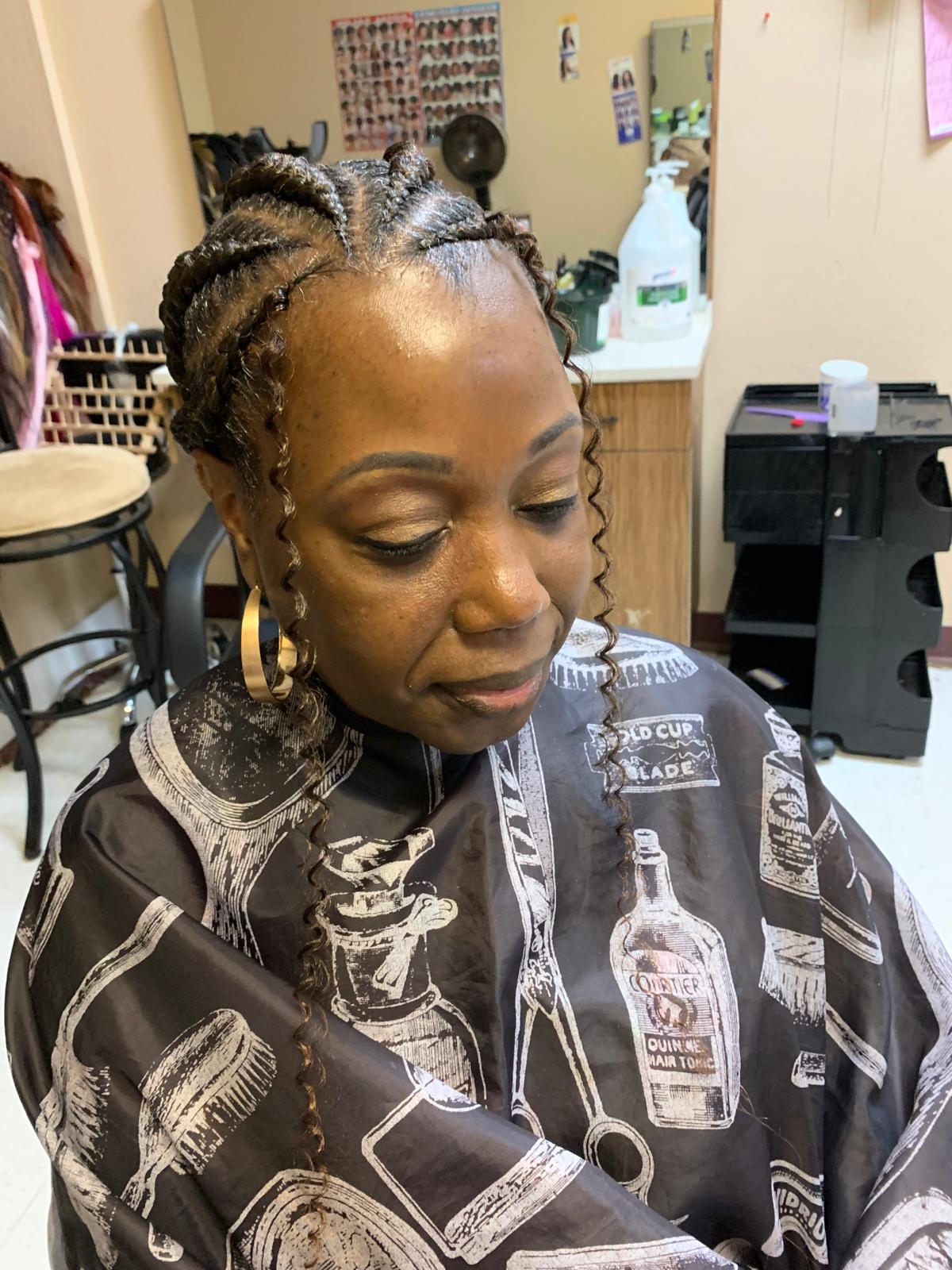 Ashley African Hair Braiding Logo Ashley African Hair Braiding Logo