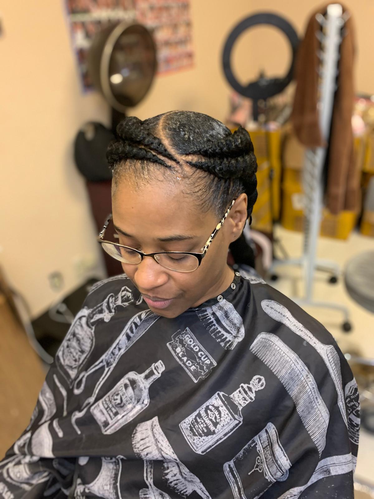 Ashley African Hair Braiding Logo Ashley African Hair Braiding Logo