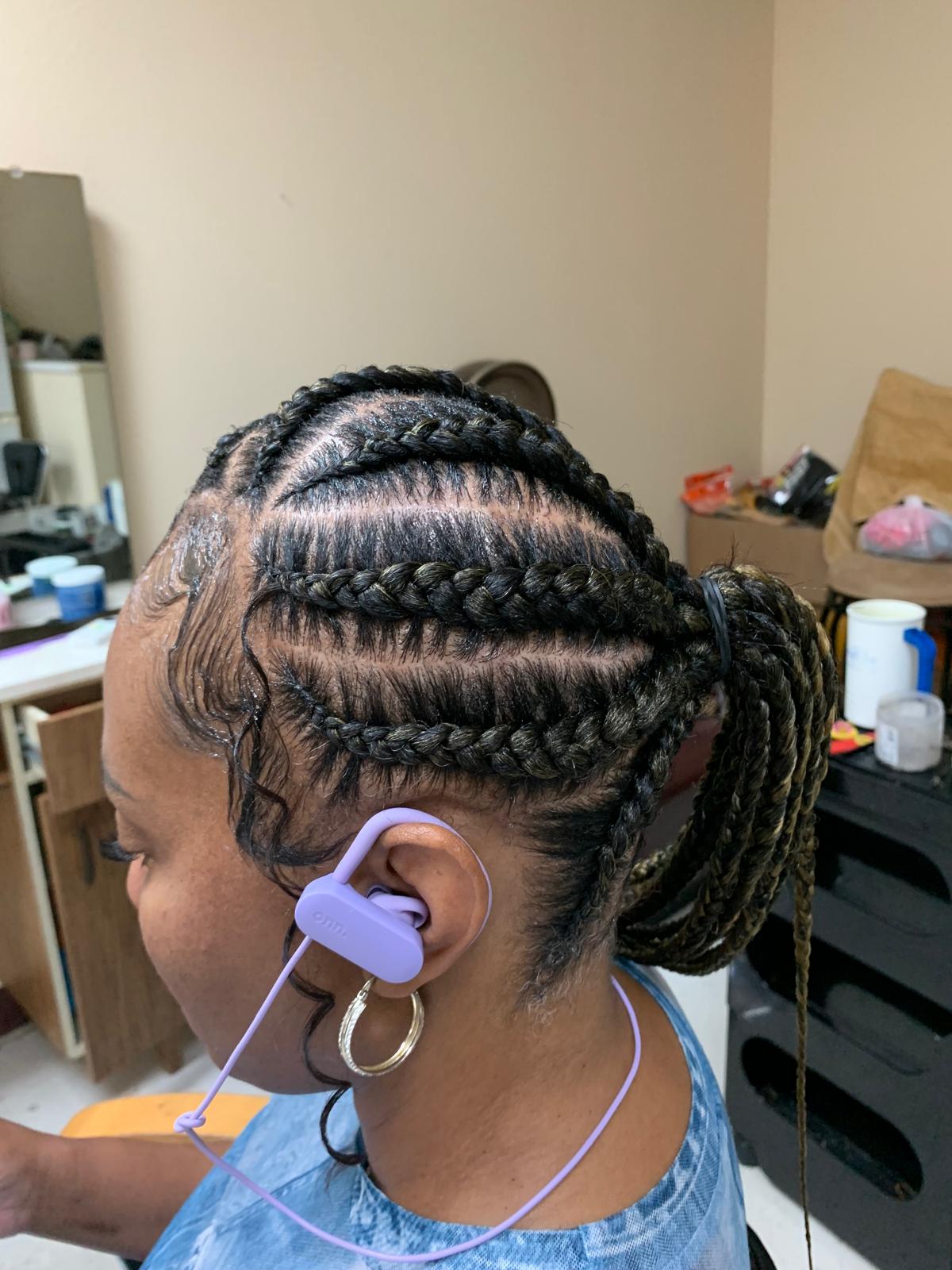 Ashley African Hair Braiding Logo Ashley African Hair Braiding Logo